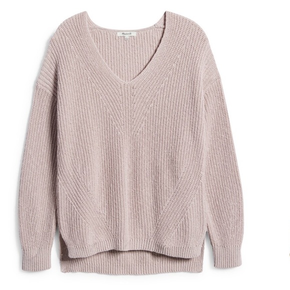 Madewell Ridgeton Pullover Sweater in Lilac New without Tag !!! - Picture 1 of 7